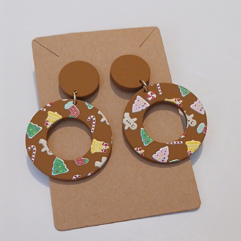 Fashion Jewelry Brown Festive Earrings